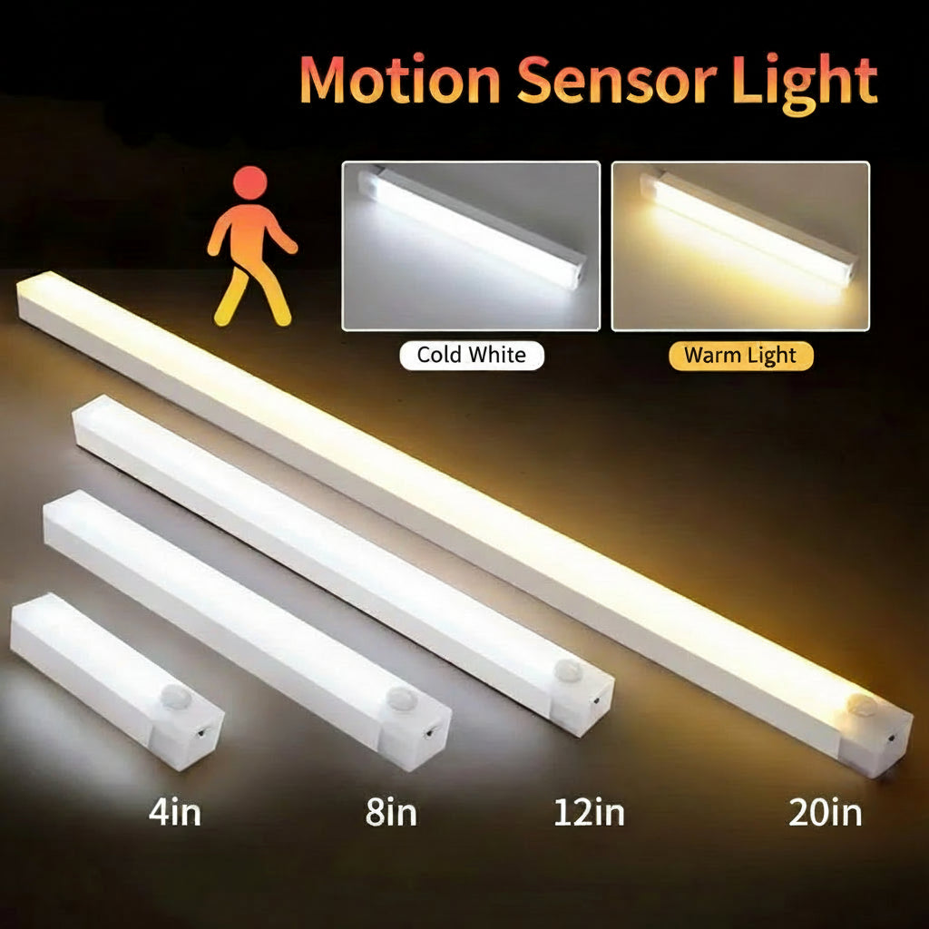 SmartGlow™ – Luz LED Inteligente con Sensor de Movimiento