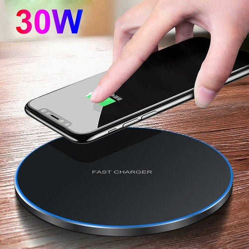 FastCharge Pro™ – Cargador inalámbrico rápido 30W”