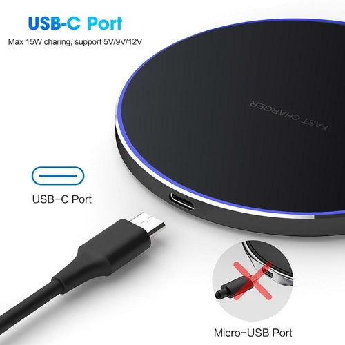 FastCharge Pro™ – Cargador inalámbrico rápido 30W”